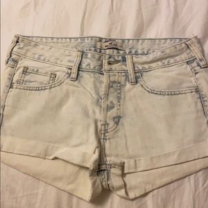 Hollister Mid Rise Jean Shorts